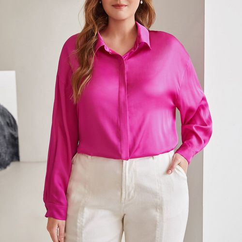 Blouse oversize en viscose - SHEIN - Modalova