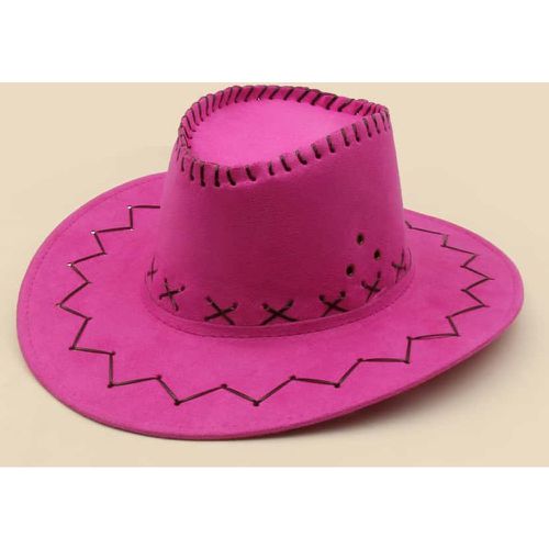 Chapeau de cowboy unicolore - SHEIN - Modalova