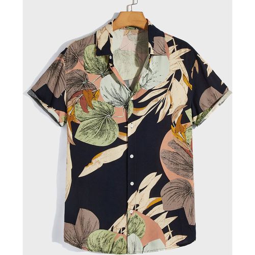 Homme Chemise à imprimé tropical - SHEIN - Modalova