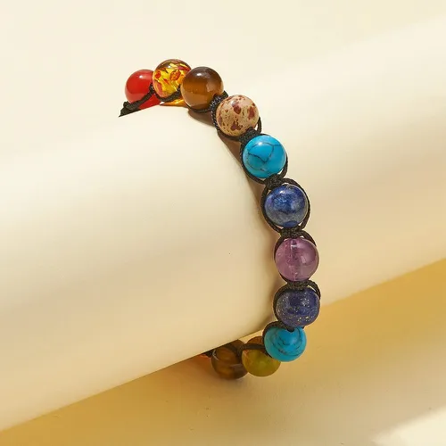 Bracelet perle colorée - SHEIN - Modalova