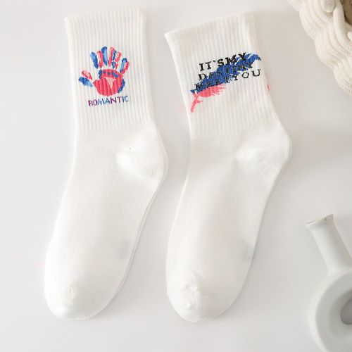 Paires Chaussettes à lettres - SHEIN - Modalova