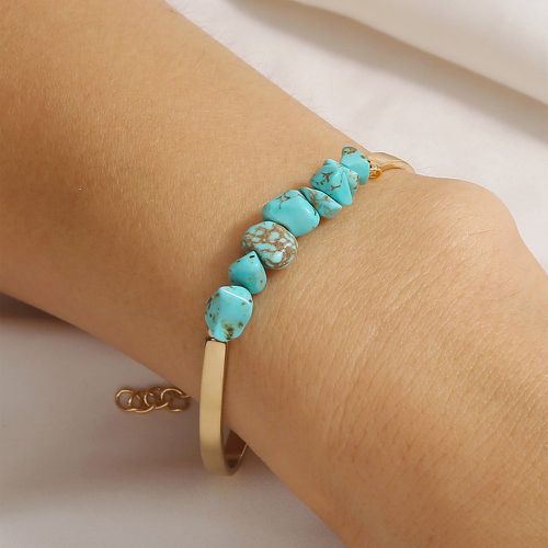 Bracelet à détail turquoise - SHEIN - Modalova