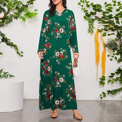 Robe tunique à imprimé floral - SHEIN - Modalova