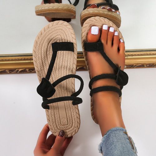 Sandales entre-doigt design anneau d'orteil - SHEIN - Modalova