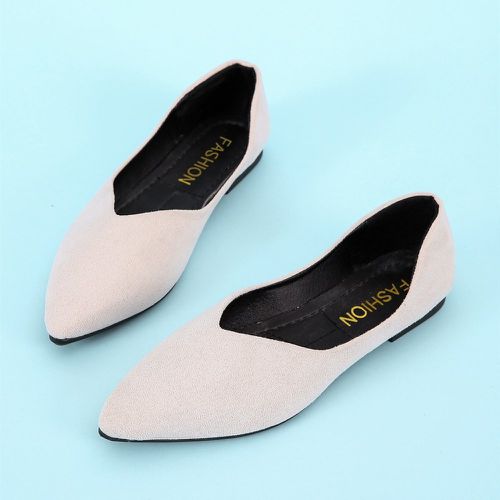 Chaussures plates minimaliste à bout pointu - SHEIN - Modalova