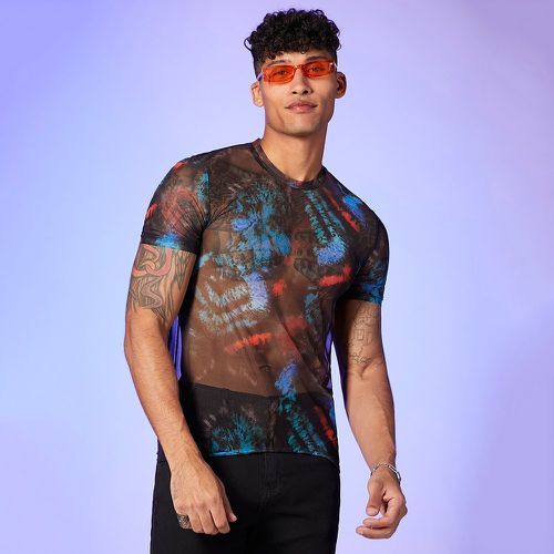 Homme Top tie dye transparent - SHEIN - Modalova