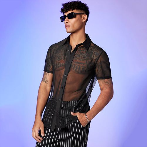 Homme Chemise transparent - SHEIN - Modalova