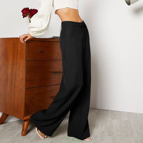 Pantalon ample taille haute - SHEIN - Modalova