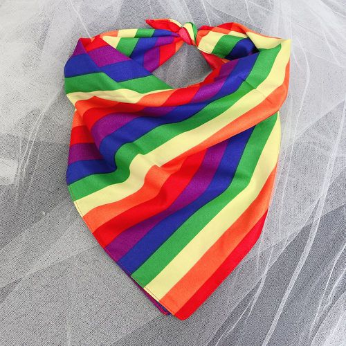 Bandeau pour cheveux LGBT à motif arc-en-ciel - SHEIN - Modalova