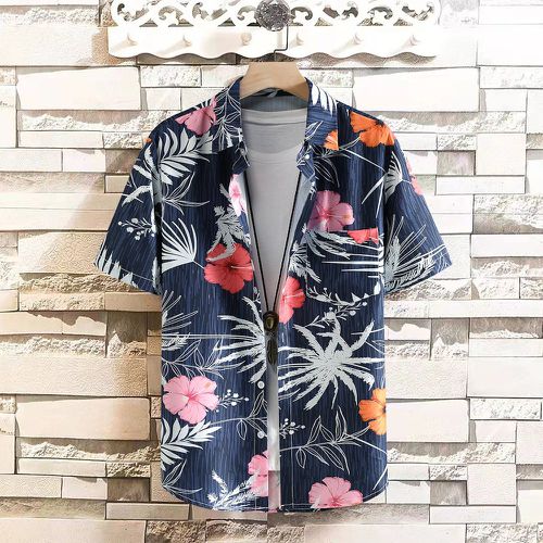 Chemise à imprimé floral et tropical (sans t-shirt) - SHEIN - Modalova