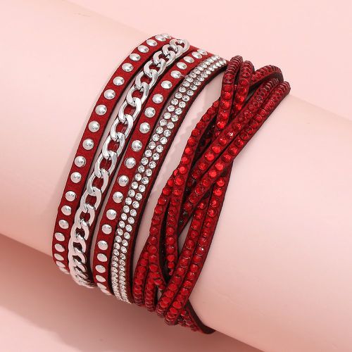 Bracelet avec strass - SHEIN - Modalova