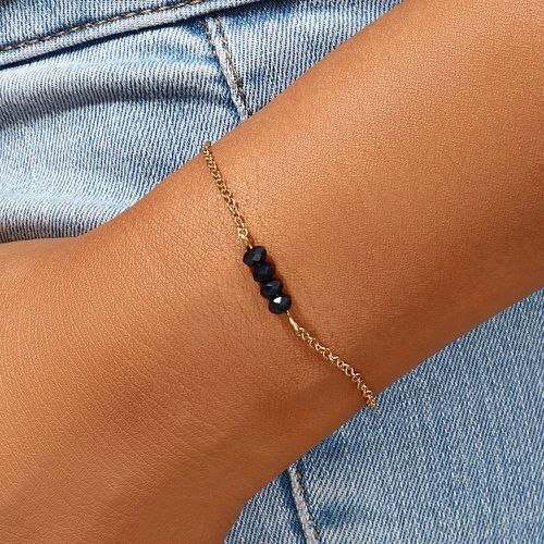 Bracelet à chaîne avec perles - SHEIN - Modalova