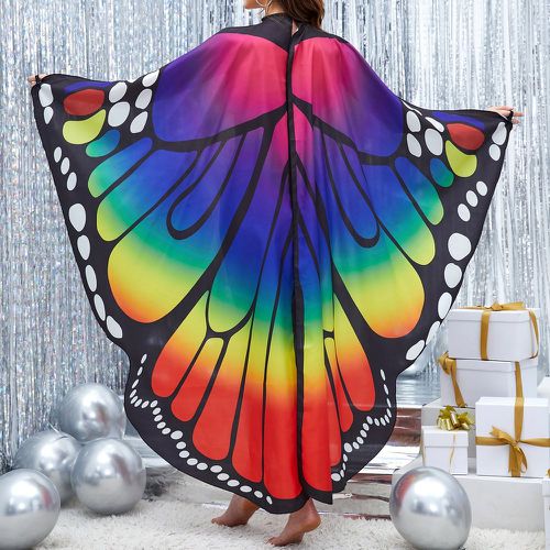 À imprimé papillon Costume Cape (sans ensemble de lingerie) - SHEIN - Modalova