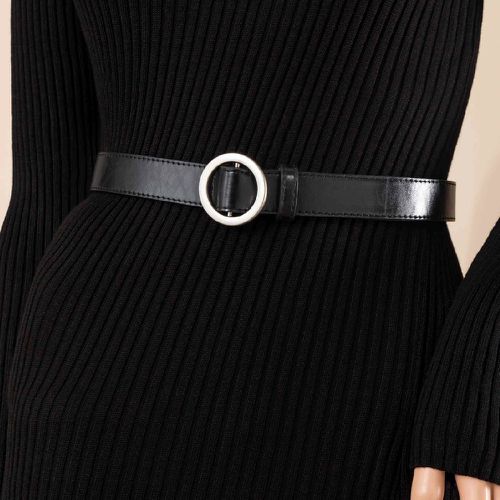 Ceinture minimaliste à boucle ronde - SHEIN - Modalova