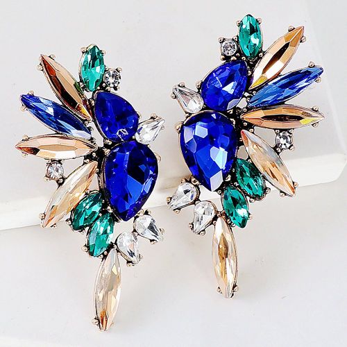 Boucles d'oreilles avec strass - SHEIN - Modalova