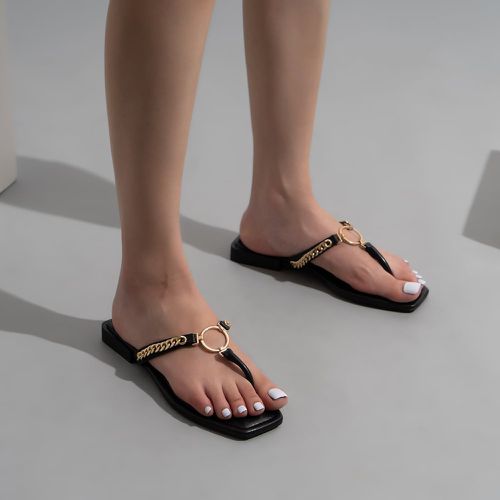 Sandales entre-doigt à chaîne - SHEIN - Modalova