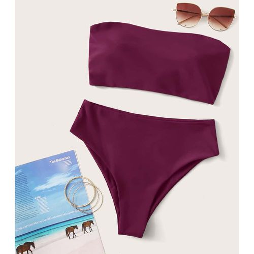 Bikini réversible à lacets - SHEIN - Modalova