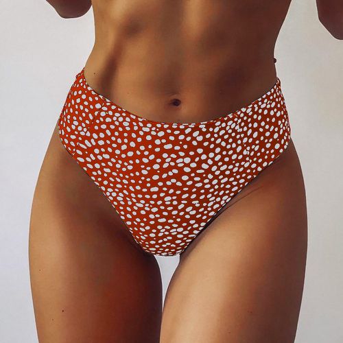 Bas de bikini à imprimé tacheture - SHEIN - Modalova