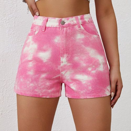 Short tie dye droit - SHEIN - Modalova