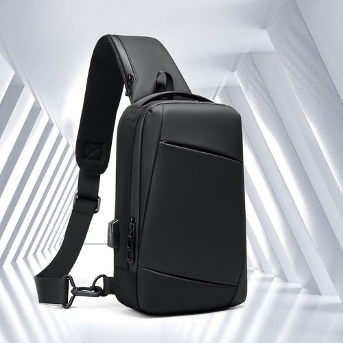 Sac à bandoulière mini port de charge USB - SHEIN - Modalova