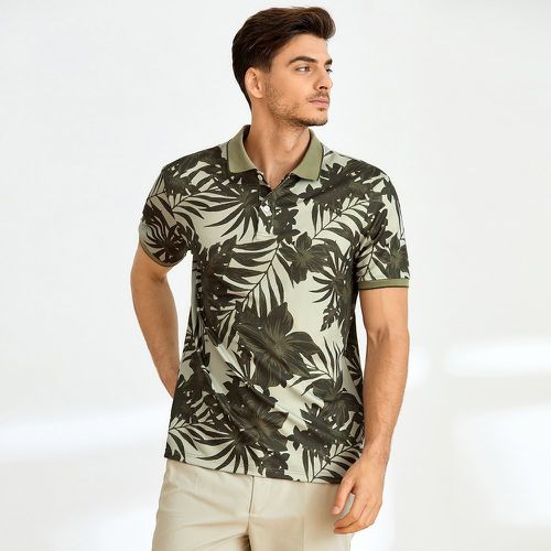 Homme Polo à imprimé tropical - SHEIN - Modalova