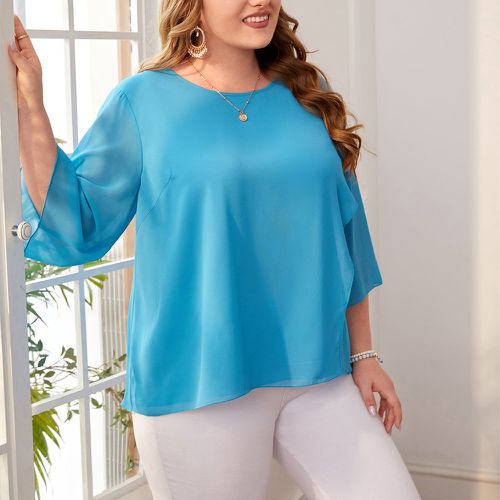 Blouse unicolore - SHEIN - Modalova