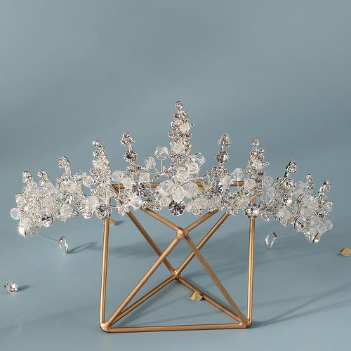 Bandeau à strass et perles design couronne - SHEIN - Modalova