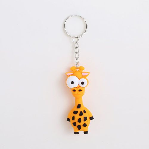 Porte-clés dessin animé girafe breloque - SHEIN - Modalova