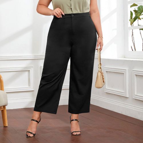 Pantalon ample taille haute - SHEIN - Modalova