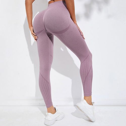 Legging de sport sans couture taille haute - SHEIN - Modalova