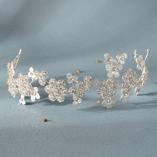 Bandeau pour cheveux à strass de mariée - SHEIN - Modalova