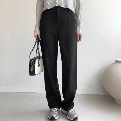 Pantalon tailleur à poche - SHEIN - Modalova