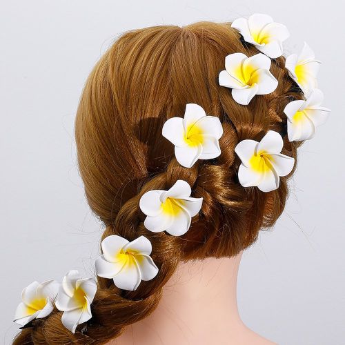 Pièces Épingle à cheveux à fleur - SHEIN - Modalova