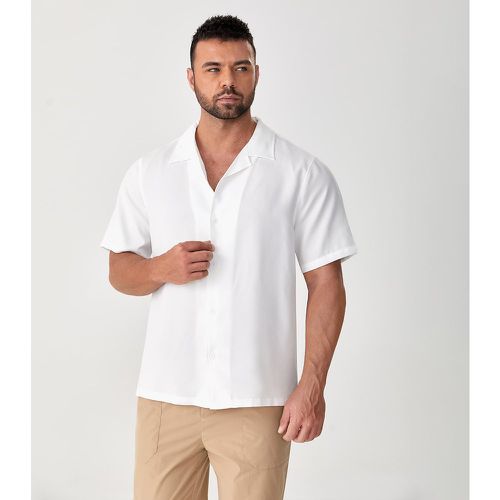 Homme Chemise unicolore - SHEIN - Modalova