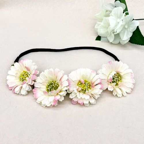 Bandeau pour cheveux à fleur - SHEIN - Modalova