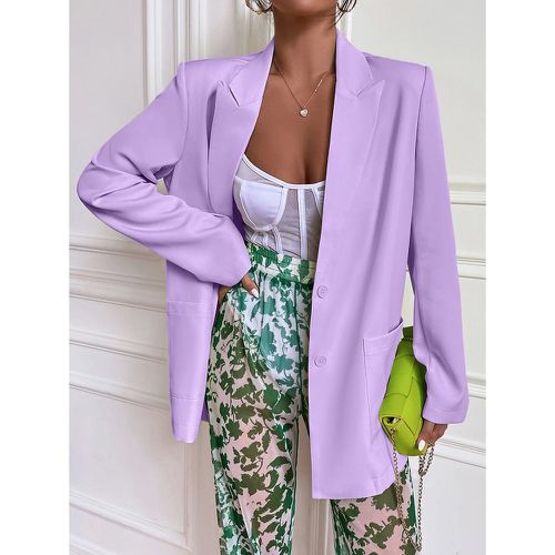 Blazer avec poche - SHEIN - Modalova