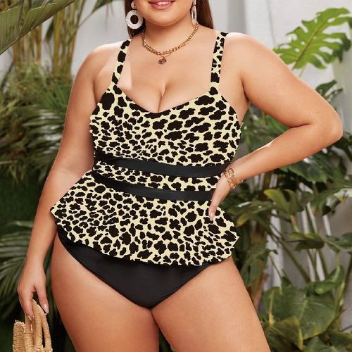 Bikini à imprimé taille haute - SHEIN - Modalova