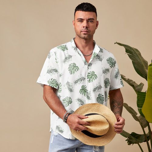 Homme Chemise à imprimé tropical - SHEIN - Modalova