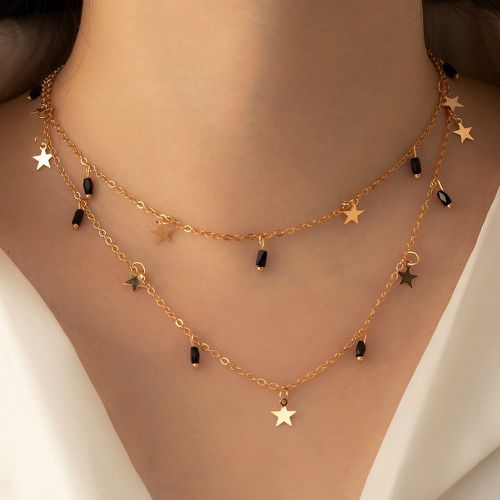Collier étoile & perle pendentif - SHEIN - Modalova
