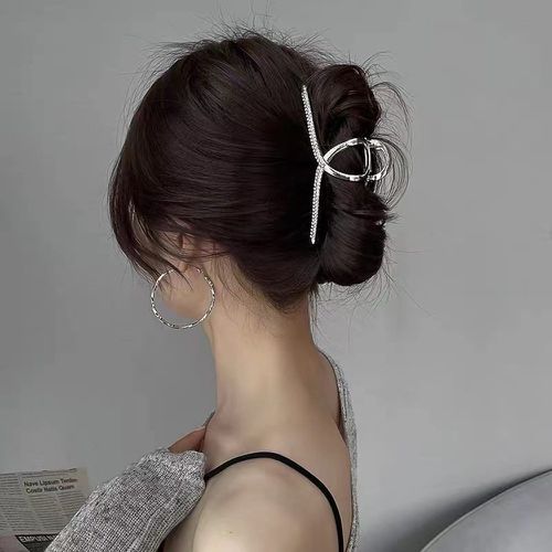 Griffe à cheveux avec strass - SHEIN - Modalova