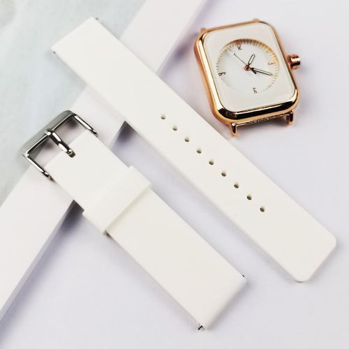 Bracelet de montre en silicone 20 mm largeur - SHEIN - Modalova