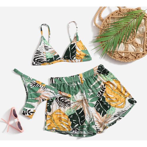 Pièces Bikini aléatoire à imprimé tropical - SHEIN - Modalova