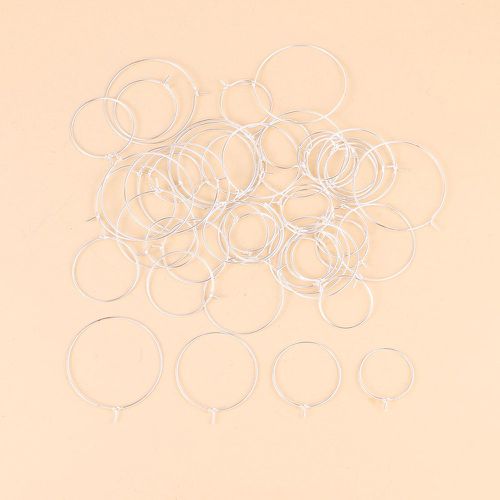 Pièces minimaliste cercle DIY Boucles d'oreilles Accessoire - SHEIN - Modalova