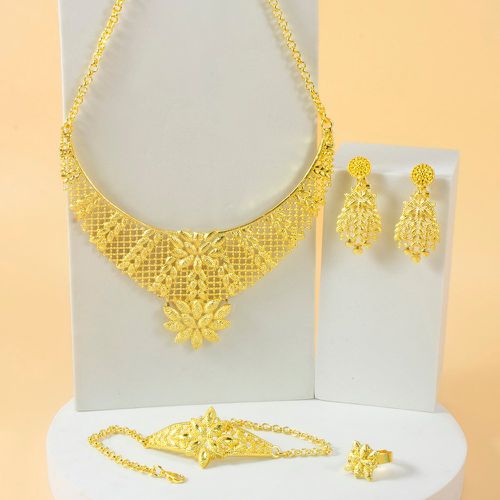 Pièces Set de bijoux texturé métallique - SHEIN - Modalova