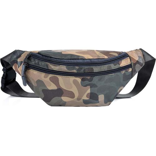 Sac banane à imprimé camouflage - SHEIN - Modalova