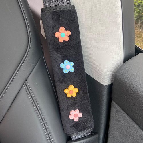 Pièce Coussin de ceinture de siège de voiture à fleur - SHEIN - Modalova