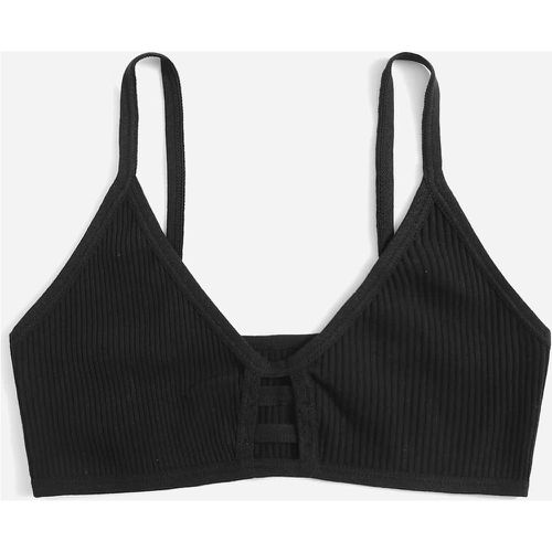 Bralette unicolore découpé - SHEIN - Modalova