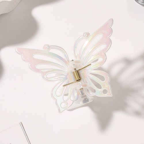 Griffe à cheveux holographique design papillon - SHEIN - Modalova