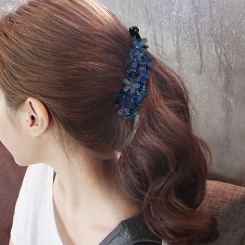 Épingle à cheveux fleur & à perles - SHEIN - Modalova