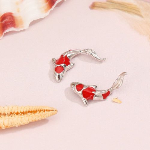 Clous d'oreilles poisson design - SHEIN - Modalova